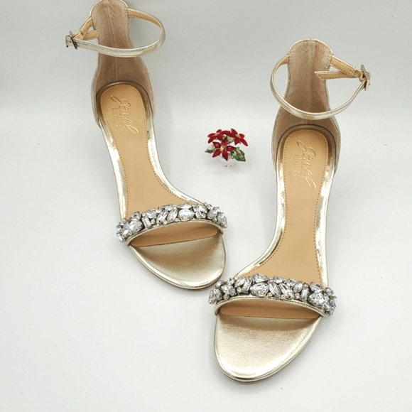 Badgley Mischka Jewel, Dash heels, NWOB - Picture 3 of 10